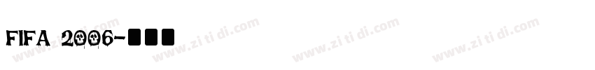 FIFA 2006字体转换